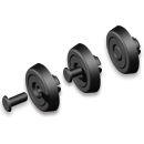 Keystone Electronics-717 null Bumpers and Leveling Elements Bumper Black Santoprene Push In 7.9mm 24.9mm