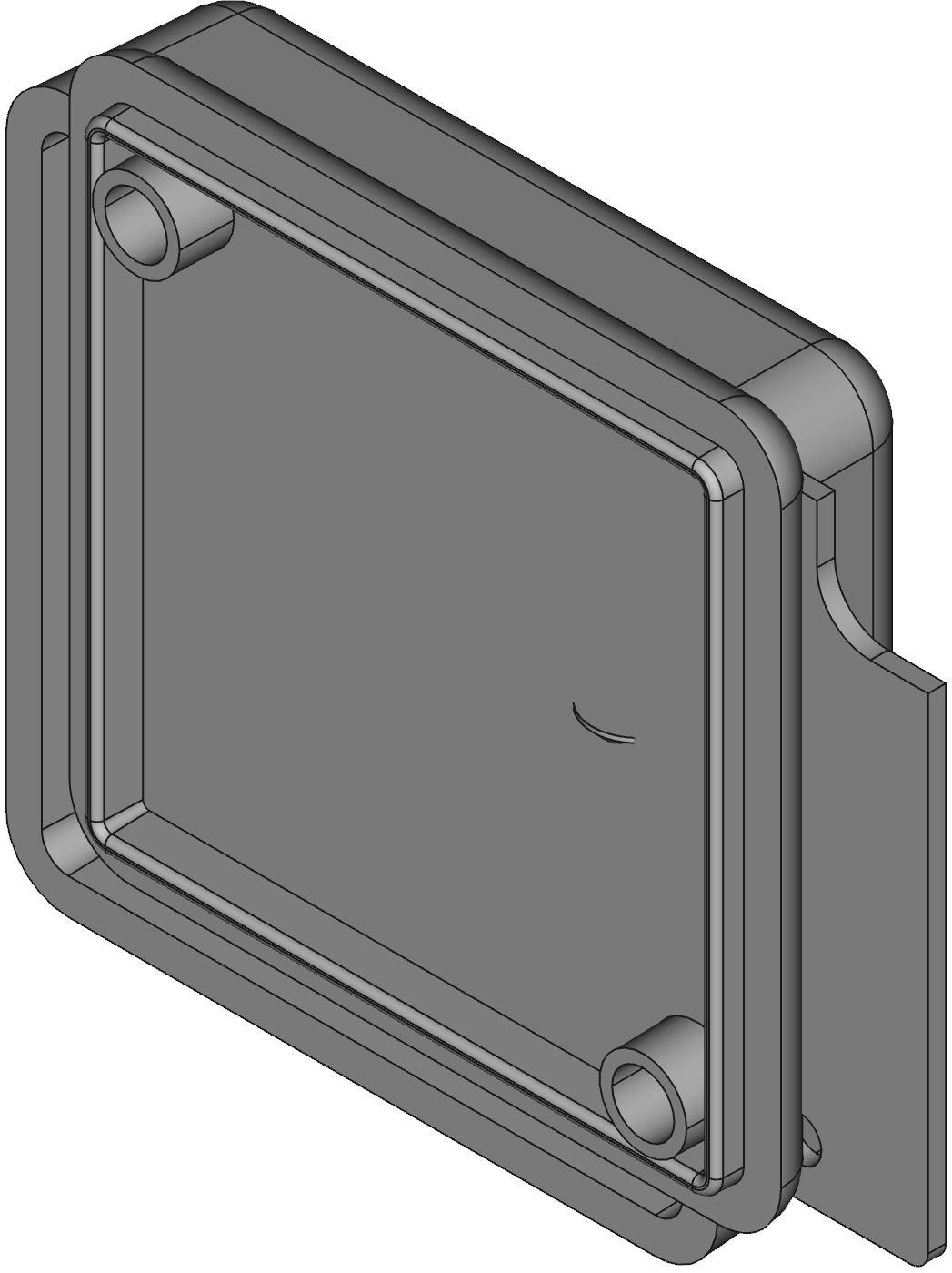 Hammond Manufacturing-1551QTBU Kästen, Gehäuse und Gestelle Translucent Blue Acrylonitrile Butadiene Styrene Wall Mount Hand Held Enclosure
