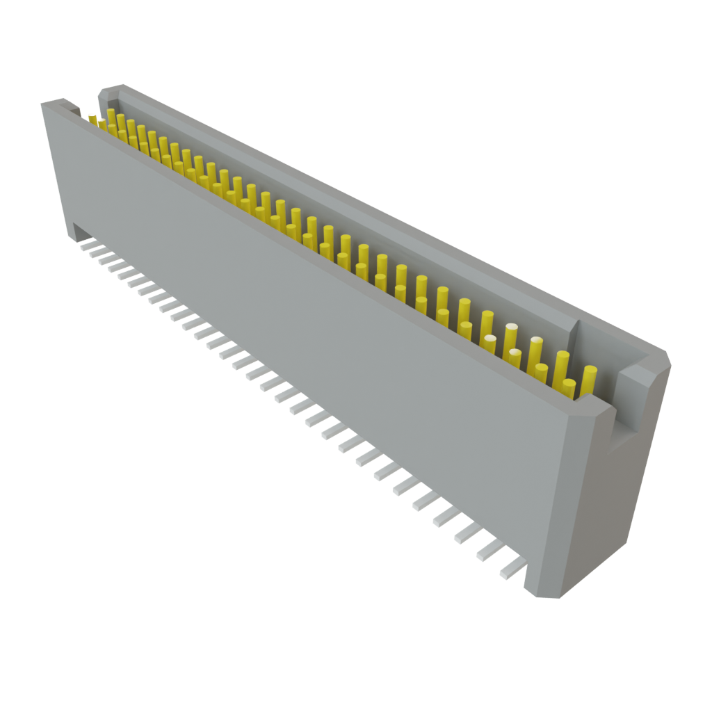 Samtec-TFM-130-22-S-D Steckverbinderleisten und Leiterplattenbuchsen Conn Shrouded Header (4 Sides) HDR 60 POS 1.27mm Solder ST Top Entry SMD TIGER EYE™ Tube