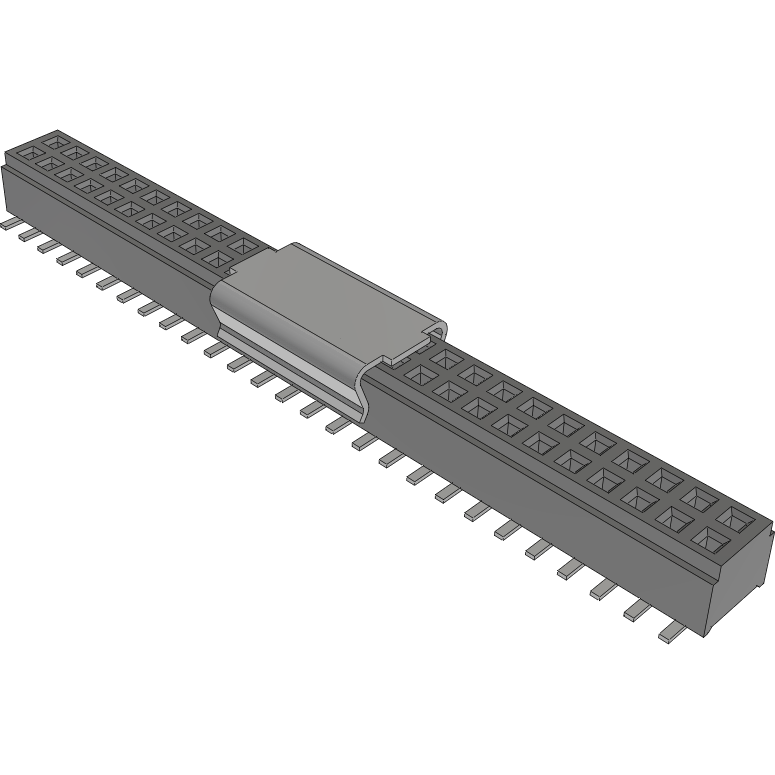 Samtec-CLM-127-02-L-D-P Piastre connettori e prese PCB Conn Socket Strip SKT 54 POS 1mm Solder ST SMD Tube