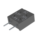 Cap Supercap 0.33F 5.5V -20% to 80% ( 14 X 9 X 15mm ) Radial Aluminum Rectangular Can 5mm 25 Ohm 1000h 105°C Bag Automotive AEC-Q200