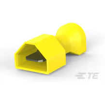 TE Connectivity-4-521097-2 Connector Terminals Quick Disconnect Terminal 10-12AWG Brass Yellow M 23.75mm Tin Reel/Strip