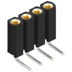 Fischer Elektronik-BL 7 04 Steckverbinderleisten und Leiterplattenbuchsen Conn Socket Strip SKT 4 POS 2.54mm Solder RA Thru-Hole