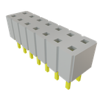 Conn Socket Strip SKT 14 POS 2.54mm Solder ST Top Entry Thru-Hole Bulk