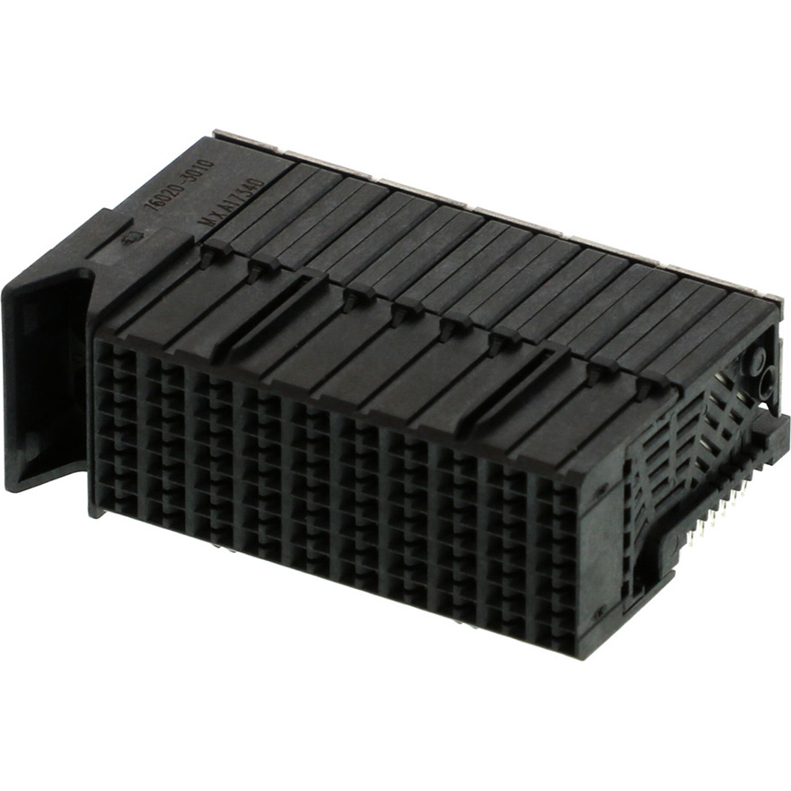 Molex-76020-3010 Blackplane del conector Conn Daughter Card RCP 140 POS 3.7mm Press Fit RA Thru-Hole GbX I-Trac™ Tray
