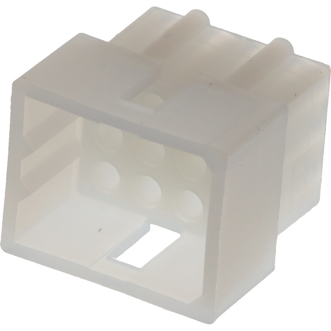 Molex-03062122 Einzeladersteckverbinder, Gehäuse Conn Housing PL 12Power POS 3.68mm Crimp ST Cable Mount Natural Bag