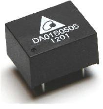 Delta Electronics-DA01S1212A Convertidor de CC a CC y módulo del regulador de conmutación Module DC-DC 12VIN 1-OUT 12V 0.084A 1W 4-Pin DIP