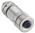 Lumberg-RKCS 5/9 SINGLE PACKAGE OF 1 Steckverbinder, rund Conn M12 Circular SKT 5 POS Screw ST Cable Mount 5 Terminal 1 Port