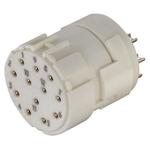 Conn M23 Circular SKT 12 POS Solder Cup ST Cable Mount 12 Terminal 1 Port