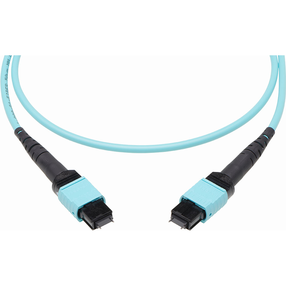 Molex-1062830245 光纤电缆组件 Cable Assembly QSFP-DD 16 Fiber OM4 Bend-Insensitive Plenum 4.88m MPO/APC to MPO/APC 16 to 16 POS F-F MPO/QSFP-DD Optical Cables