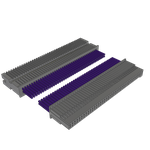 Cable Assembly Discrete Wire 0.304m 28AWG Terminal Strip to Socket Strip 80 to 80 POS F-M Crimp-Crimp TIGER EYE™ Layer