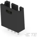 TE Connectivity-5-102202-1 Steckverbinderleisten und Leiterplattenbuchsen Conn Shrouded Header (4 Sides) HDR 4 POS 2.54mm Solder ST Top Entry Thru-Hole Tube