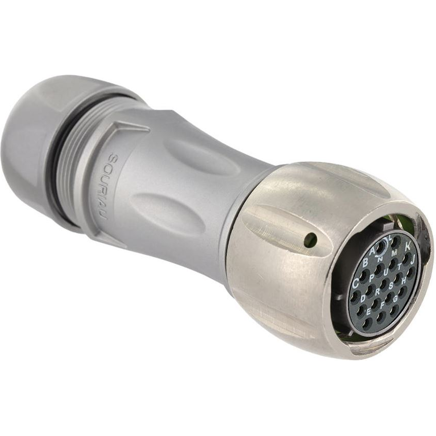 Eaton-UT0X6MS14E18SZ Steckverbinder, rund Conn Circular SKT 18 POS Crimp ST Cable Mount 18 Terminal 1 Port