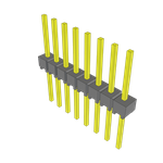 Conn Unshrouded Header HDR 8 POS 2.54mm Solder ST Top Entry Thru-Hole Bulk