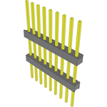 Conn Board Stacker HDR 9 POS 2.54mm Solder ST Top Entry Thru-Hole Bulk