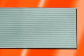 Alpha Wire-3583/10 MC005 Kabel, Flach Flat Cable 10Conductors 28AWG 12.7mm 300VAC Multi Color 30.48m Spool