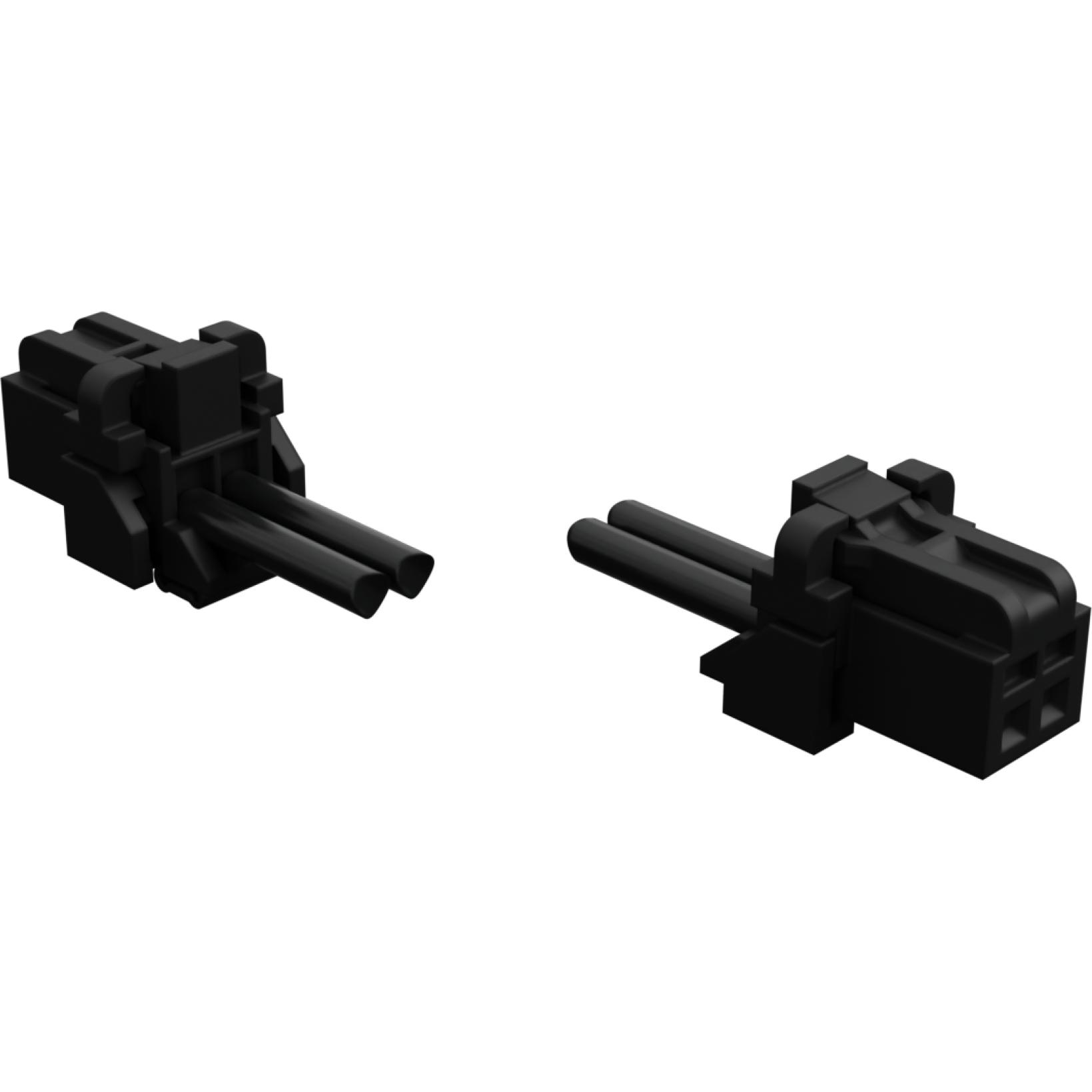 Molex-2196521024 Andere Kabelbaugruppen Cable Assembly UL 1569 0.6m 22AWG Wire to Board to Wire to Board 2 to 2 POS F-F Crimp-Crimp Bag