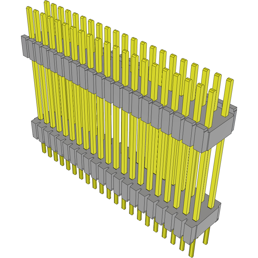 Samtec-DWM-21-60-G-D-575 Steckverbinderleisten und Leiterplattenbuchsen Conn Board Stacker HDR 42 POS 1.27mm Solder ST Thru-Hole Tube