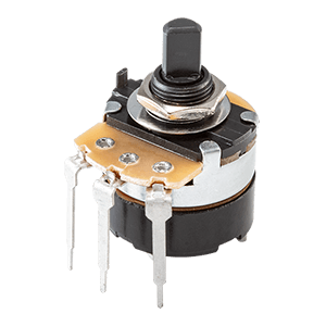 Same Sky (formerly CUI Devices)-PTN24B-C10020DPA Compensatore del resistori, potenziometri e reostati Res Carbon Film POT 100K Ohm 20% 0.5W(1/2W) 1(Elec)/1(Mech)Turns 6mm (24 X 30.5 X 46.2mm) Pin Thru-Hole