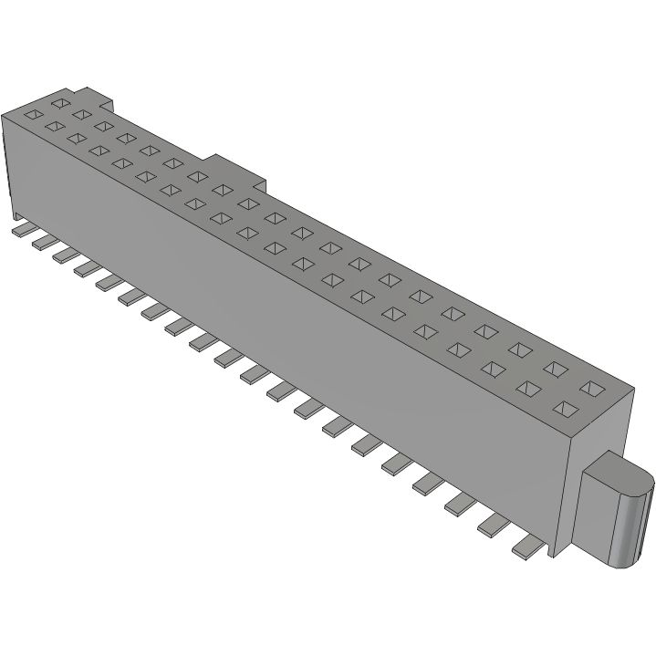 Samtec-SFML-120-02-L-D Steckverbinderleisten und Leiterplattenbuchsen Conn Socket Strip SKT 40 POS 1.27mm Solder ST SMD TIGER EYE™ Tube