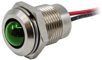 Visual Communications-CL-1-2008-0120-I Panel Mount Indicators 14mm Watertight LED Indicator