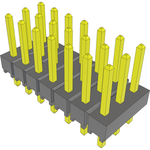 Conn Unshrouded Header HDR 21 POS 2.54mm Solder ST Top Entry Thru-Hole Bulk