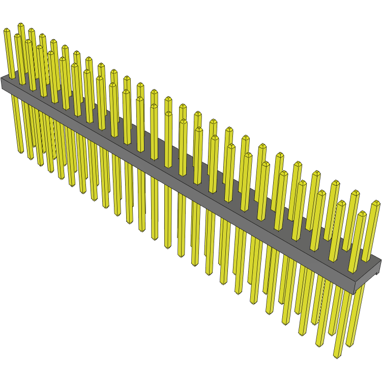 Samtec-MTMM-125-13-G-D-250 Cabezales del conector y receptáculos PCB Conn Unshrouded Header HDR 50 POS 2mm Solder ST Top Entry Thru-Hole Bulk
