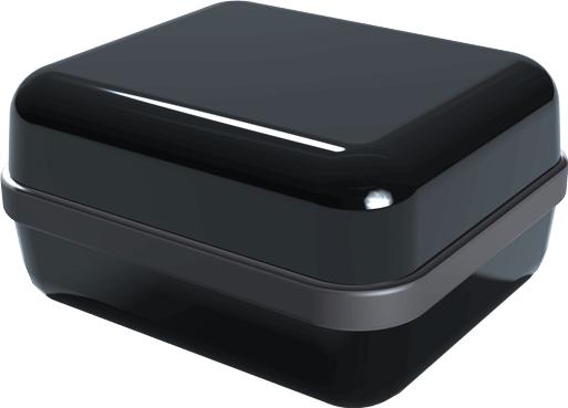 Serpac Electronic Enclosures-CX28ABKAGM Black Polycarbonate Waterproof Pocket Enclosure with Gun Metal Seal <h4><strong>CALIFORNIA PROPOSITION</strong> ⚠️<strong>65 WARNING</strong>⚠️</h4>