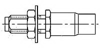 TE Connectivity-1059060-1 RF-Steckverbinder Conn OSMM 0Hz to 18GHz 50Ohm Crimp ST Panel Mount F Gold Package