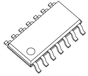 Toshiba-74HC04D(BJ) Inverter, Schmitt-Trigger- Inverter 6-Element 14-Pin SOIC T/R