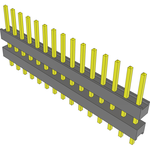 Conn Board Stacker HDR 15 POS 2.54mm Solder ST Top Entry Thru-Hole Bulk