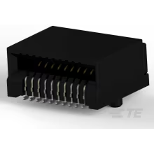 TE Connectivity-2110759-1 Steckverbinder, Telefon und Telekommunikation Conn SFP+ RCP 20 POS 0.8mm Solder RA SMD 20 Terminal 1 Port Reel
