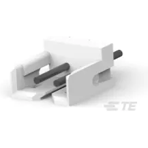 TE Connectivity-292161-2 连接器插头及 PCB 插座 Conn Shrouded Header (3 Sides) HDR 2 POS 2mm Solder ST Top Entry Thru-Hole Bag