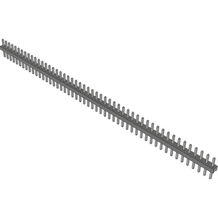 Samtec-TMM-150-01-T-S Steckverbinderleisten und Leiterplattenbuchsen Conn Unshrouded Header HDR 50 POS 2mm Solder ST Top Entry Thru-Hole Bulk