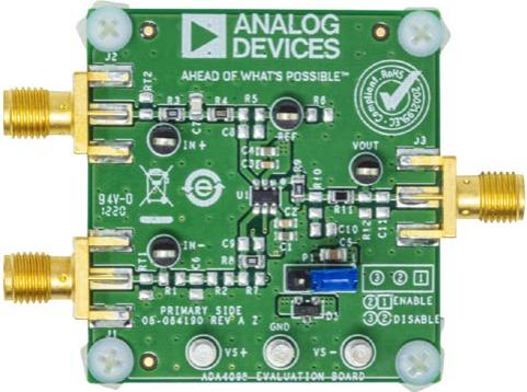 Analog Devices-EVAL-ADA4098-1HUJZ Amplifier IC Development Boards and Kits ADA4098-1 OP Amp Evaluation Board