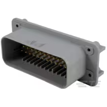 TE Connectivity-1-776180-4 Steckverbinderleisten und Leiterplattenbuchsen Conn Shrouded Header (4 Sides) HDR 35 POS 4mm Solder RA Side Entry Thru-Hole Automotive Tray