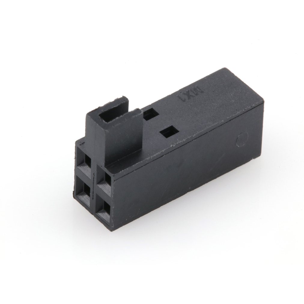 Molex-22-55-2042 Einzeladersteckverbinder, Gehäuse Conn Housing RCP 4 POS 2.54mm Crimp ST Cable Mount Black SL™ Bag