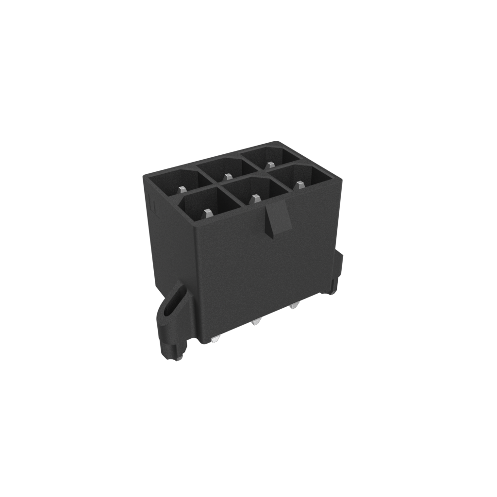 Amphenol Communications Solutions-10142708-06200LF Steckverbinderleisten und Leiterplattenbuchsen 10142708-06200LF Amphenol ICC Connector Header & PCB Receptacles Wire to Board 6 Positions - Arrow.com
