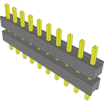 Conn Board Stacker HDR 10 POS 2.54mm Solder ST Top Entry Thru-Hole Bulk
