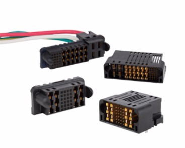 Amphenol Communications Solutions-10133137-003LF Steckverbinder PwrMAX® Power Connector, Right Angle, Plug, 4LP6HP24S