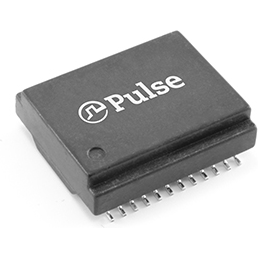 Pulse Electronics Corporation-HX6062FNL Trasformatore di telecomunicazione Telecom Transformer 1:1 0.65Ohm Prim. DCR 0.65Ohm Sec. DCR 24 Terminal Gull Wing SMD