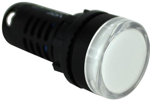 Visual Communications-PCL2224V150B Panel Mount Indicators Panel Mount Indicator 22mm LED 24V Screw Block Red/Green