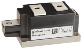 Infineon Technologies AG-TT370N18KOFHPSA1 SCR Modules SCR Module 1800V 520A(RMS) 12100A 7-Pin Tray