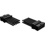 Cable Assembly UL 10002 0.1m 24AWG Wire to Board to Wire to Board 10 to 10 POS F-F Crimp-Crimp Bag