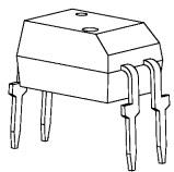 Toshiba-TLP3554(F) 固态继电器 Solid State Relay 25mA 1.48V DC-IN AC/DC-OUT 4-Pin DIP Magazine