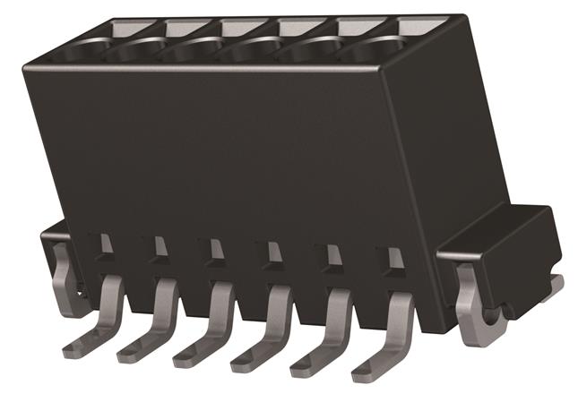 HARTING-14010213101000 Steckverbinder, Klemmenblöcke Conn Terminal Block M 2 POS 2.54mm Spring Clamp ST SMD 6A har-flexicon® Reel