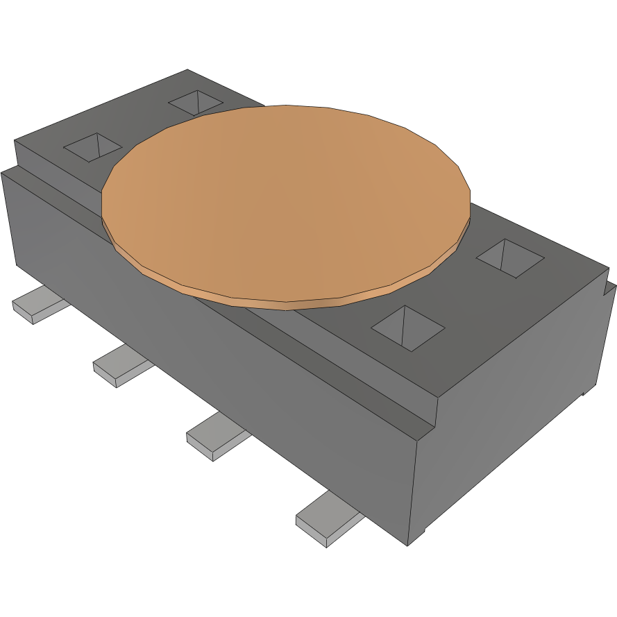 Samtec-CLT-104-02-S-D-K-TR Steckverbinderleisten und Leiterplattenbuchsen Conn Socket Strip SKT 8 POS 2mm Solder ST Top Entry SMD TIGER CLAW™ T/R