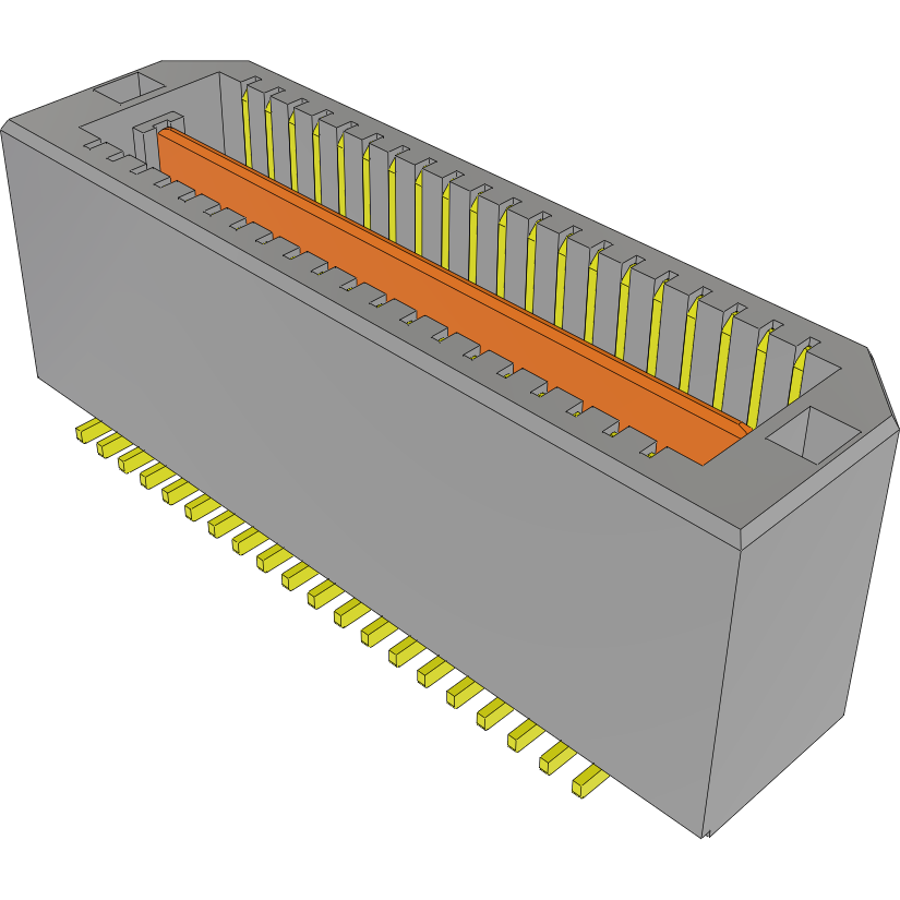 Samtec-QTE-020-02-F-D Piastre connettori e prese PCB Conn High Speed Micro Plane HDR 40 POS 0.8mm Solder ST Top Entry SMD Tray