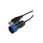 Cable Assembly USB 5m Micro USB Type B to USB Type A 5 to 4 POS M-M 20AWG/25AWG