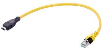 HARTING-33483147804010 Andere Kabelbaugruppen Cable Assembly Round Copper Cable 0.91m 26AWG IX Industrial Type A to RJ-45 8 to 8 POS M-M IDT-IDT